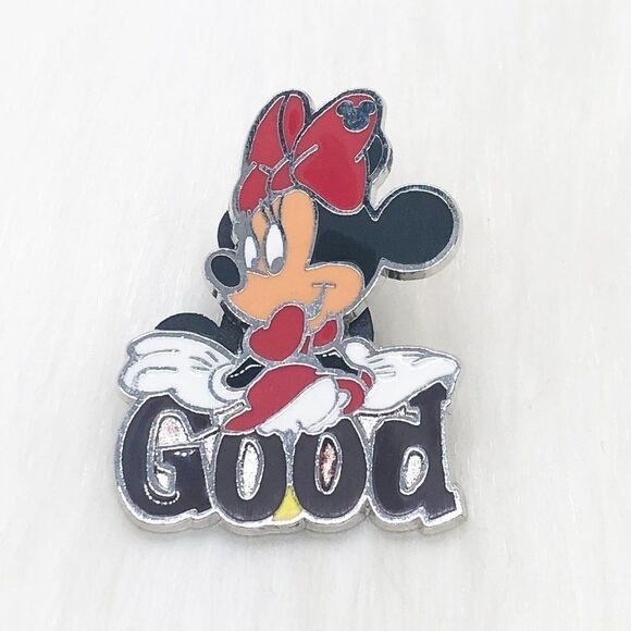 🔮 5/$25‎ Disney Minnie Mouse Good Pin - Picture 1 of 3